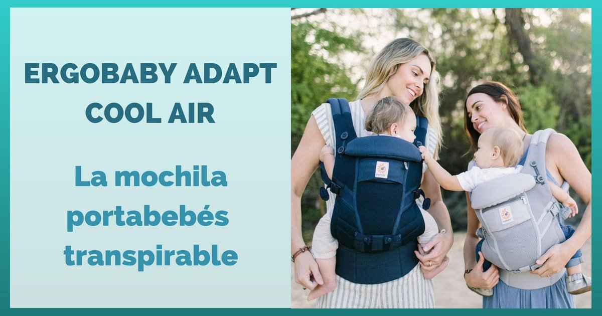 Mochila Portabebés | Ergobaby Adapt Cool Air | Transpirable