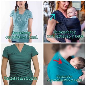camiseta porte amarsupiel metodo canguro