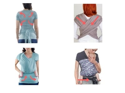 opiniones sobre camiseta de porteo y fular elastico